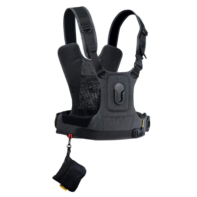 Cotton Carrier CCS G3 Camera Harness System for One Camera - Grey - Image 1